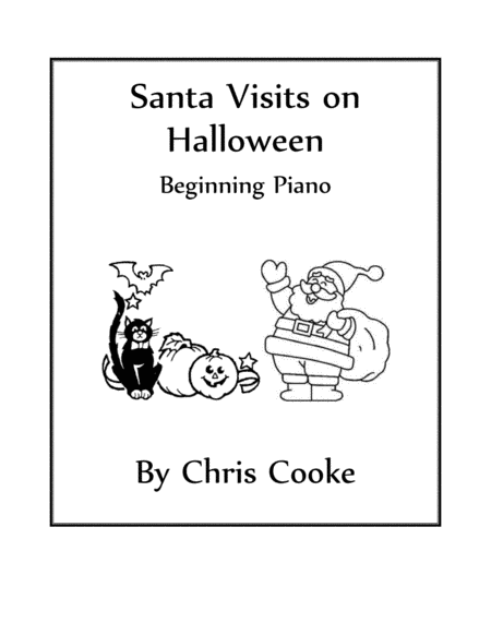 Free Sheet Music Santa Visits On Halloween