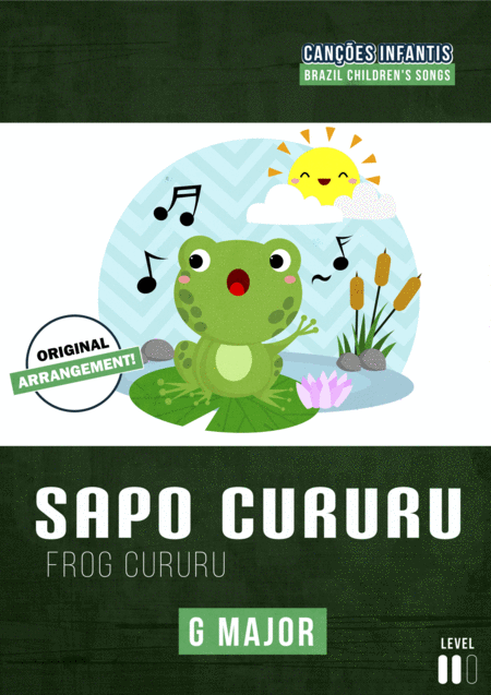 Free Sheet Music Sapo Cururu