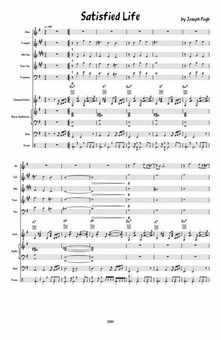 Satisfied Life Sheet Music