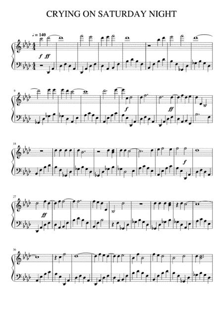 Free Sheet Music Saturday Night