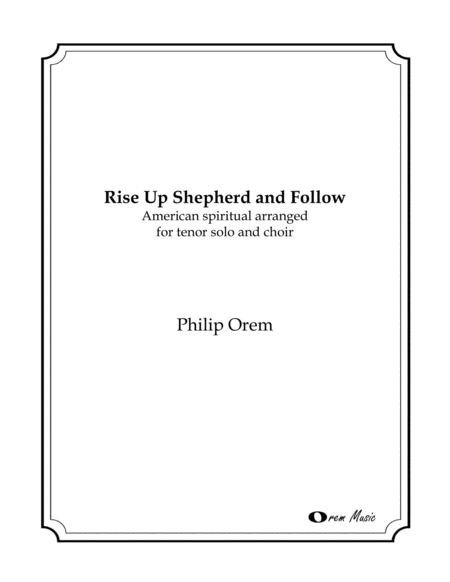 Free Sheet Music Savior Like A Shepherd Lead Us Trio Violin Horn In F Piano With Parts