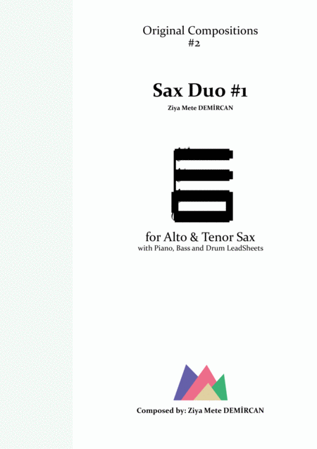 Sax Duo 1 For Alto Tenor Sheet Music