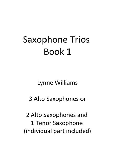 Free Sheet Music Sax Trios Book 1