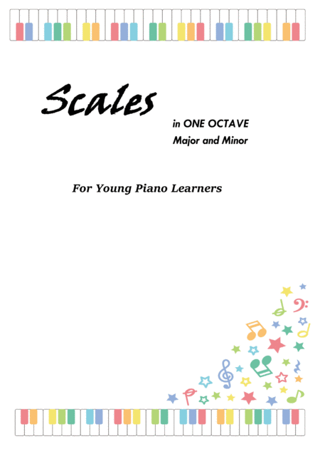 Free Sheet Music Scales In 1 Octave For Young Piano Learner