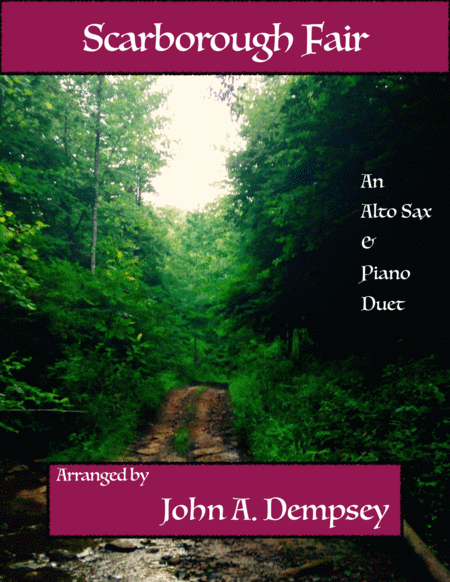 Free Sheet Music Scarborough Fair Alto Sax And Piano