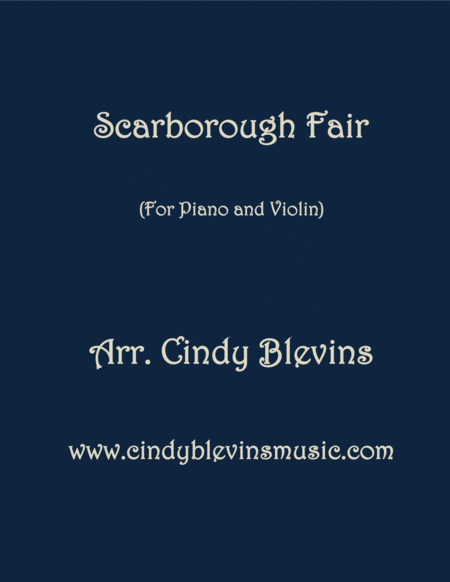 Free Sheet Music Scarborough Fair Arranged For Piano And Violin