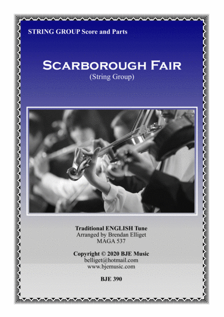 Free Sheet Music Scarborough Fair String Group Or String Orchestra