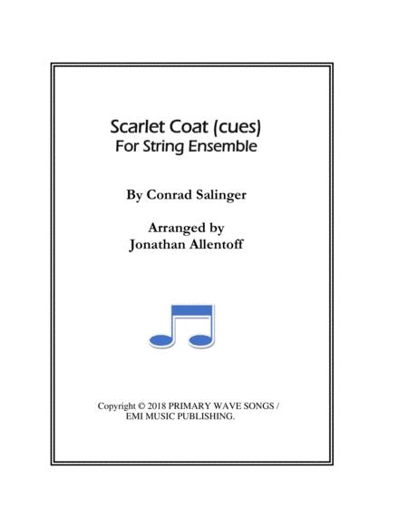 Scarlet Coat Cues For String Ensemble Sheet Music