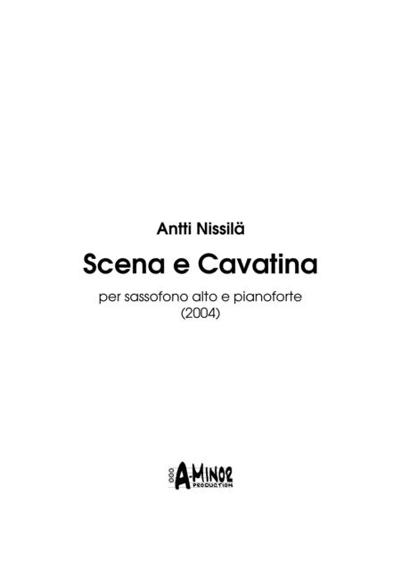 Free Sheet Music Scena E Cavatina