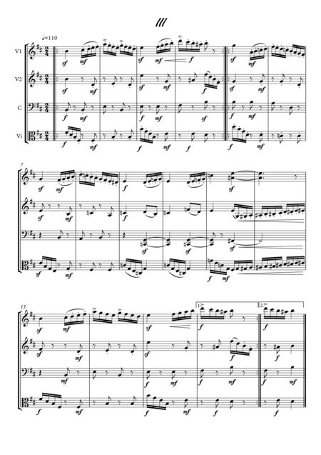 Free Sheet Music Scenes From Childhood 15 3