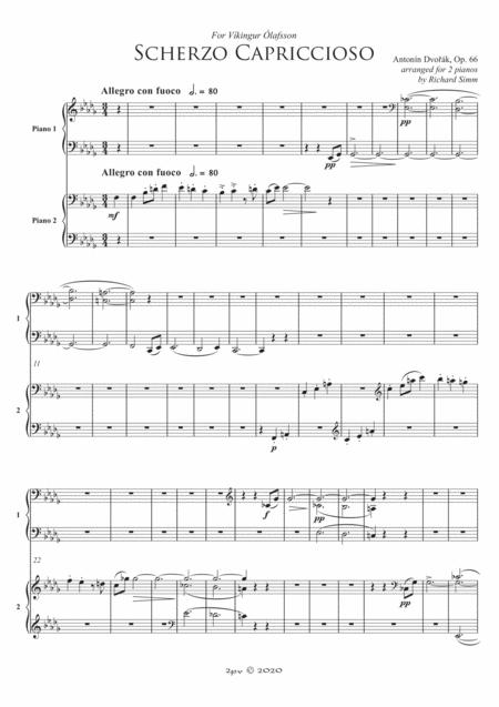 Scherzo Capriccioso Sheet Music