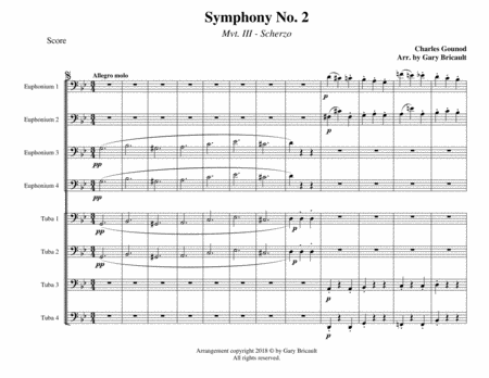 Scherzo Mvt Iii From Symphony No 2 Sheet Music