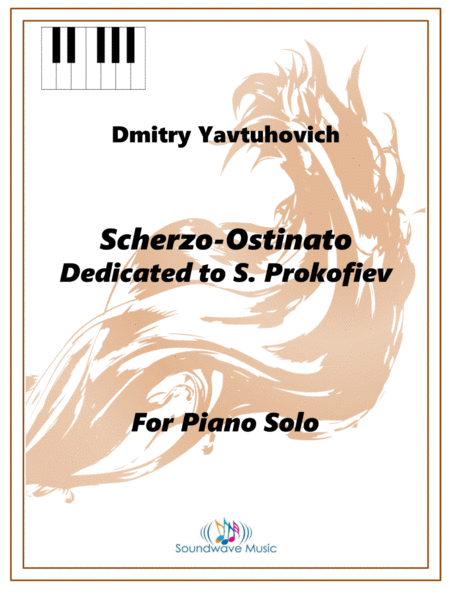 Scherzo Ostinato Dedicated Tos Prokofiev Sheet Music