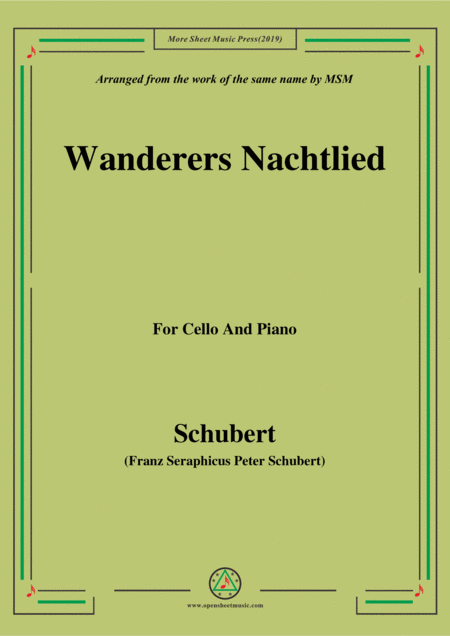 Free Sheet Music Schubert Heidenrslein For Flute And Piano