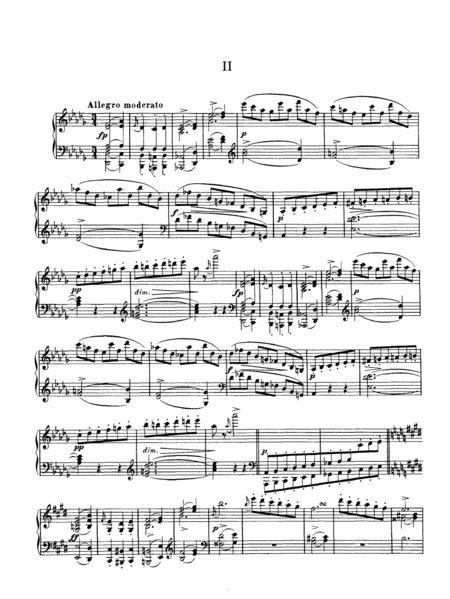 Schubert Scherzo No 2 In Db Major D593 Complete Version Sheet Music