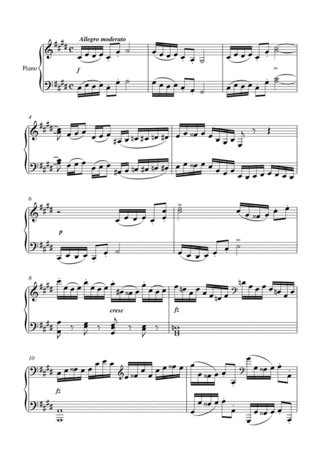 Free Sheet Music Schubert Unfinished Piano Sonata In C Sharp Minor D 655 Completed By Neil Crossland