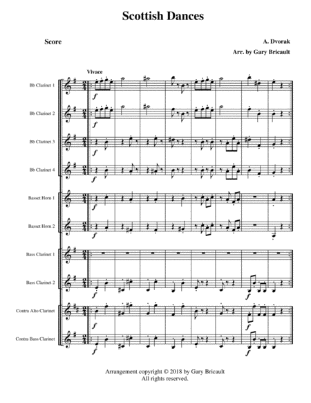 Scottish Dances Sheet Music