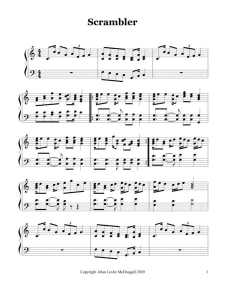 Free Sheet Music Scrambler