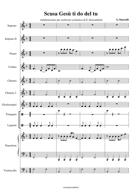 Scusa Ges Sheet Music