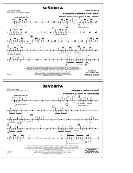 Se 241 Orita Arr Carmenates And Brown Aux Percussion Sheet Music