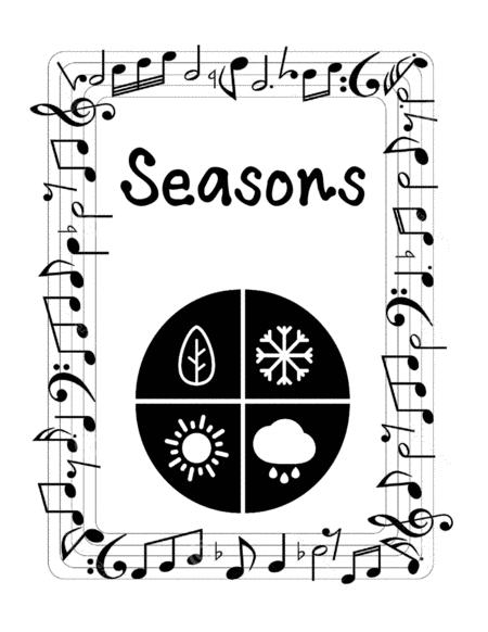 Seasons Of The Year By Connie Boss Solo And Piano Sheet Music