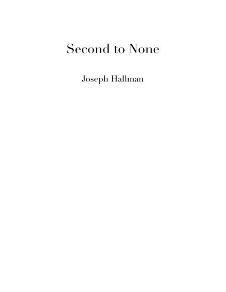 Free Sheet Music Second To None Score For Flute Harp And Cello