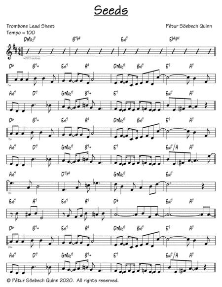 Free Sheet Music Seeds