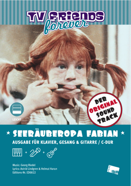 Seeruberopa Fabian Pippi Longstocking Sheet Music