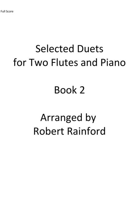 Free Sheet Music Selected Duets Book 2