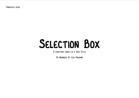 Selection Box Jazz Band Sheet Music