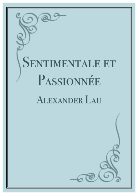 Sentimentale Et Passionne Sheet Music