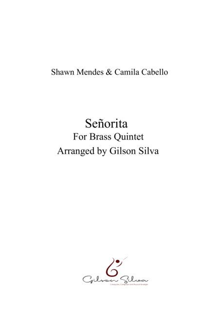 Seorita Shawn Mendes Camila Cabello Sheet Music