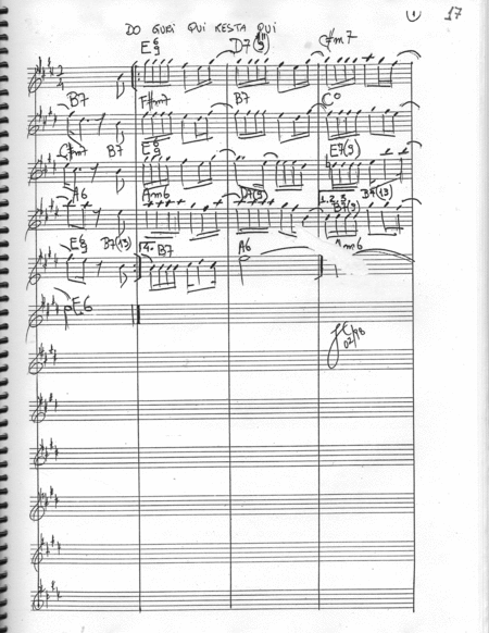 September Interlude From Seasons In Flight Sheet Music