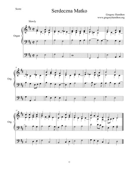 Free Sheet Music Serdecza Matko Stainless The Maiden Alternate Harmonization