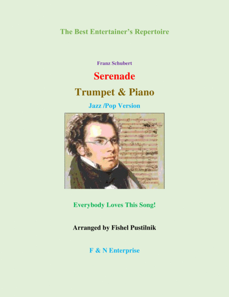 Serenade By Schubert For Trumpet And Piano Sheet Music