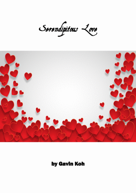 Free Sheet Music Serendipitous Love