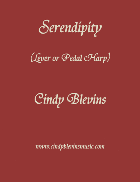 Free Sheet Music Serendipity An Original Solo For Lever Or Pedal Harp From My Book Etheriality