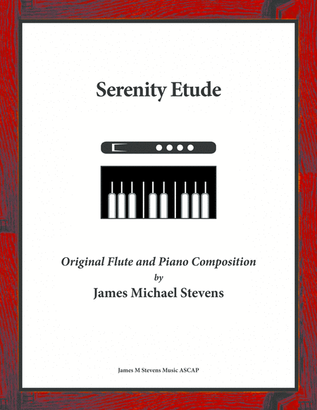 Free Sheet Music Serenity Etude Flute Piano