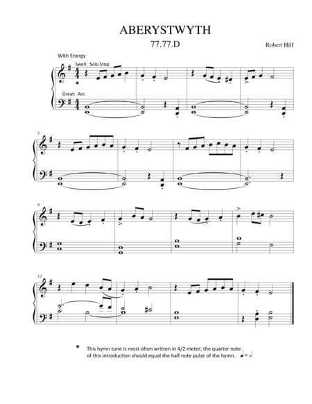 Free Sheet Music Set I Hymn Introductions