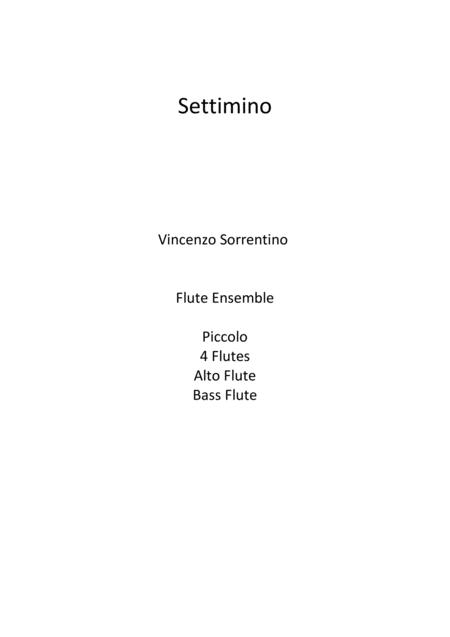 Settimeno Sheet Music