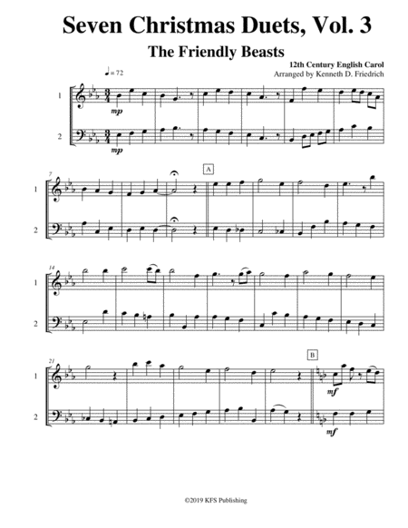 Seven Christmas Duets Vol 3 Sheet Music