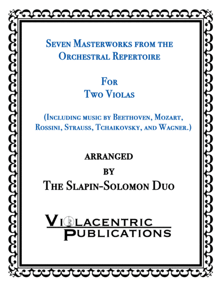 Seven Masterworks From The Orchestral Repertoire For Two Violas Sheet Music