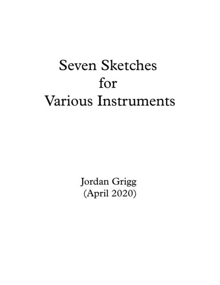 Seven Sketches For Various Instruments Sheet Music