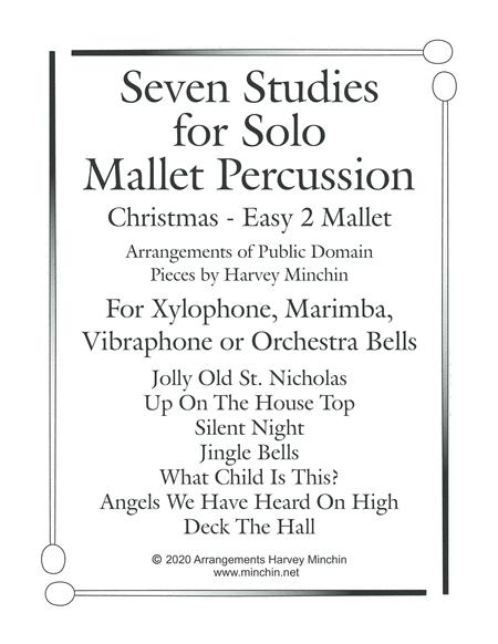 Free Sheet Music Seven Studies For Solo Mallet Percussion Christmas