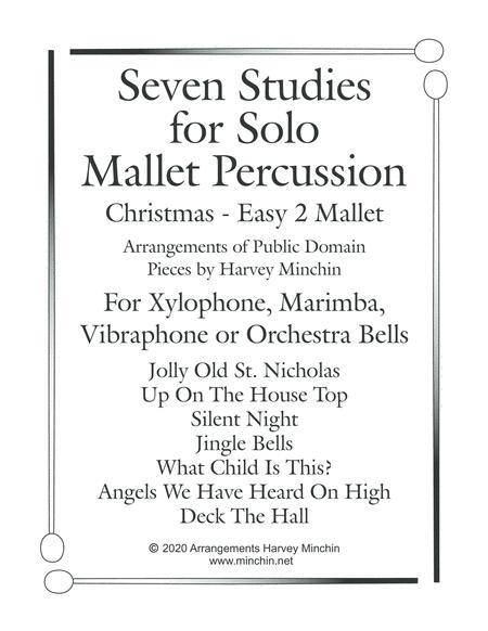 Seven Studies For Solo Mallet Percussion Christmas Sheet Music