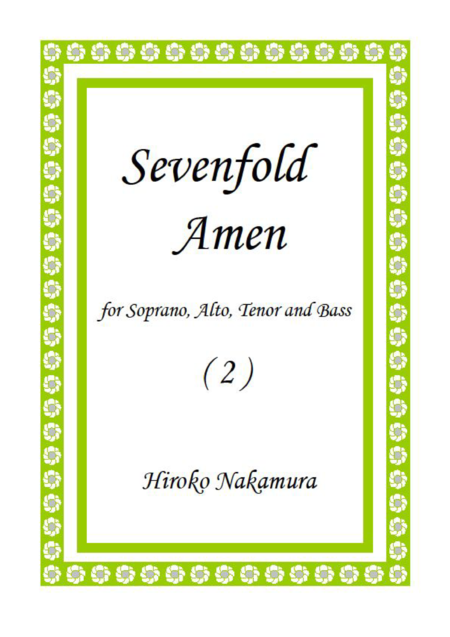 Free Sheet Music Sevenfold Amen 2