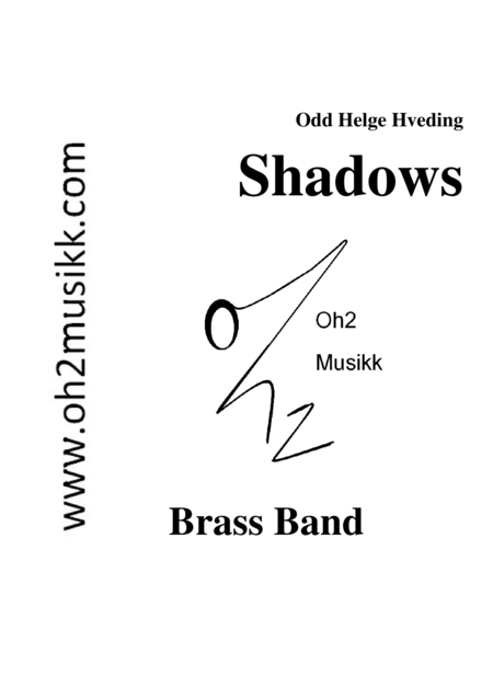 Shadows For Brass Band Sheet Music