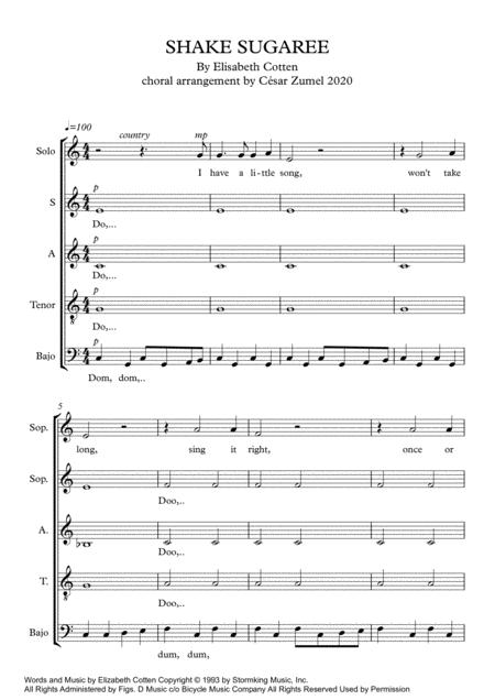 Shake Sugaree Sheet Music