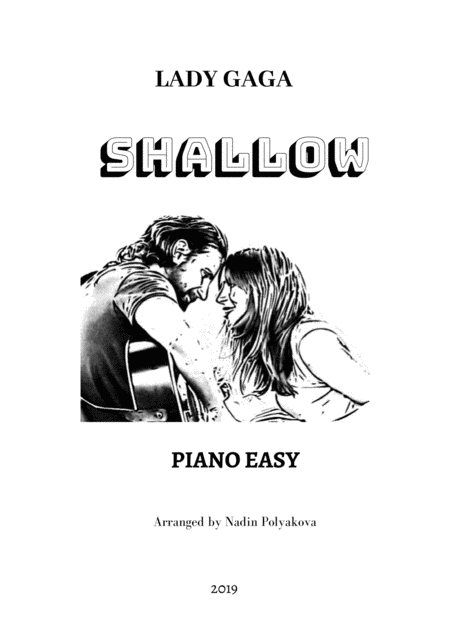 Shallow Piano Easy Sheet Music