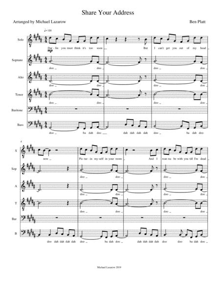 Share Your Address Sheet Music